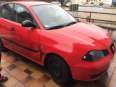 sérült angol Seat Ibiza bontásra